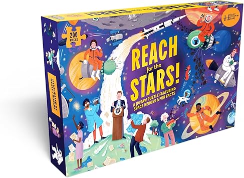 Reach for the Stars! A 200 pieces Jigsaw Puzzle - 9781399642729