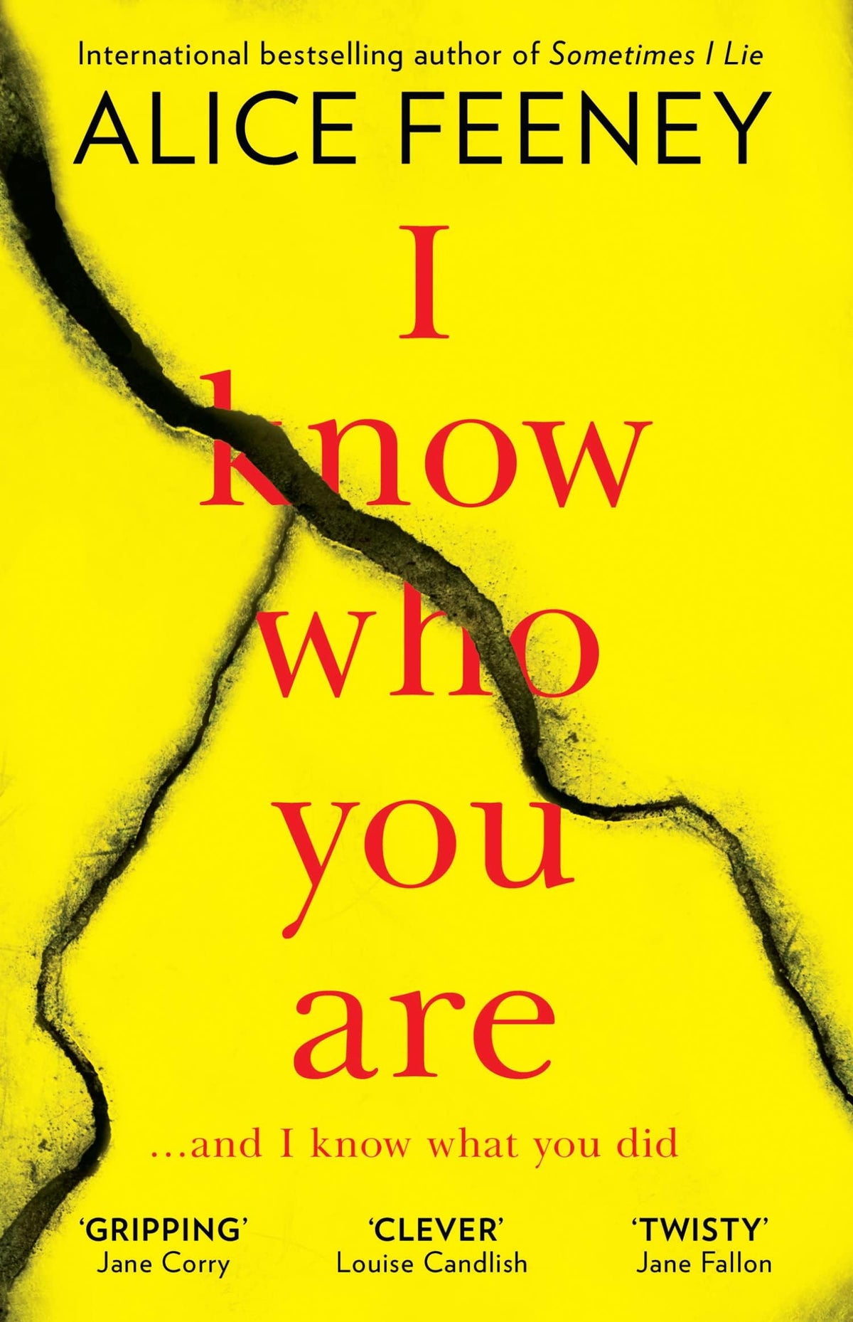 I Know Who You Are by Alice Feeney - 978-0008236076