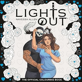 Lights Out: The Official Colouring Book by Navessa Allen - 9781529453508