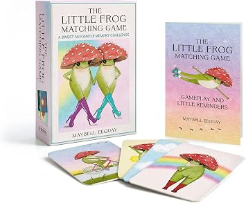 Little Frog Matching Game Cards - 9798894143538