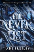 The Never List by Jade Presley - 978-1529445077