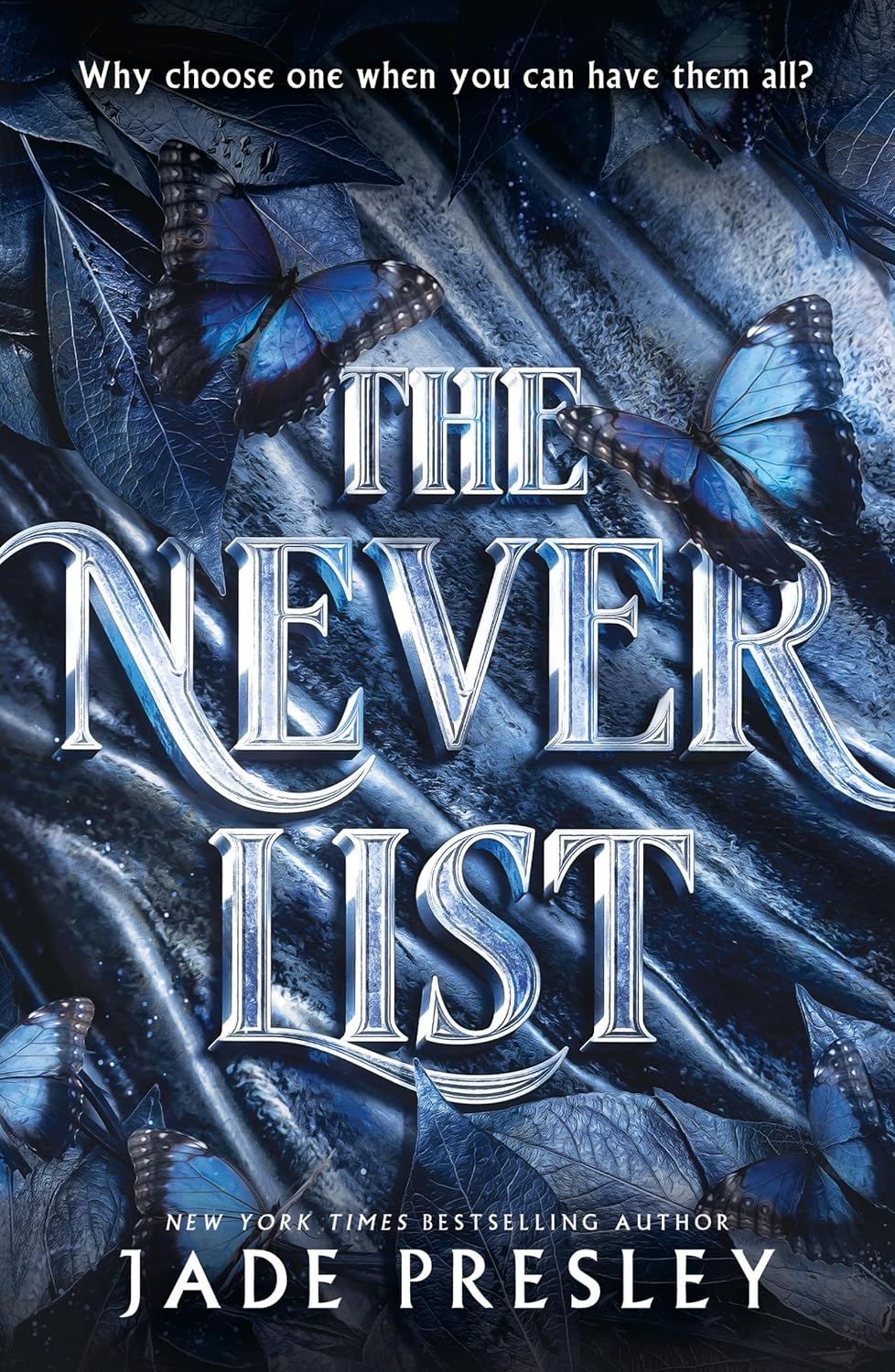 The Never List by Jade Presley - 978-1529445077